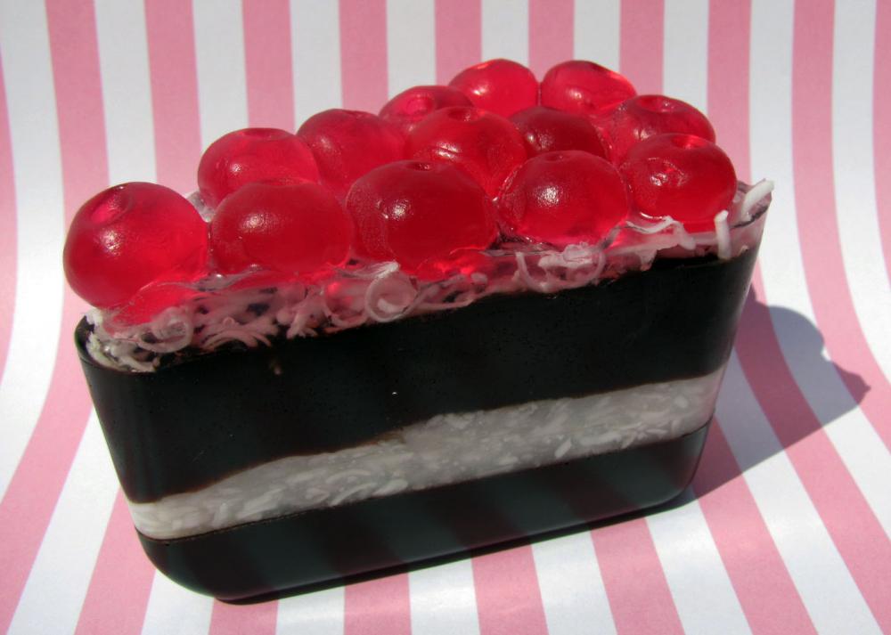 Decadent Black Forest Cake Soap
